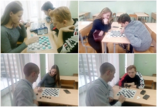 Турнир по шашкам среди учащихся
