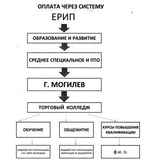 Лицевые счета в ЕРИП для оплаты обучающихся набора 2024