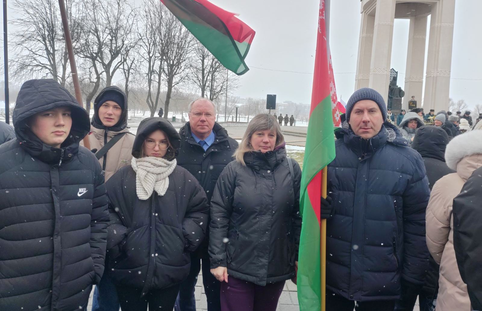 Театрализованный митинг, посвященный 37-й годовщине вывода советских войск из Афганистана