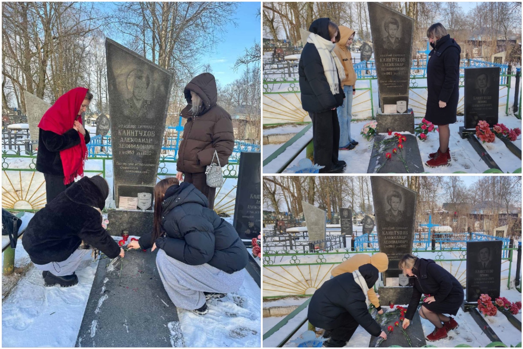 Участие в праздничном возложении