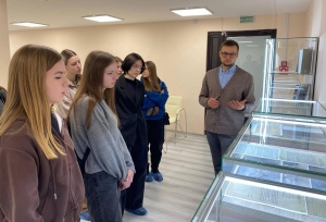 Посещение Государственного архива Могил ...