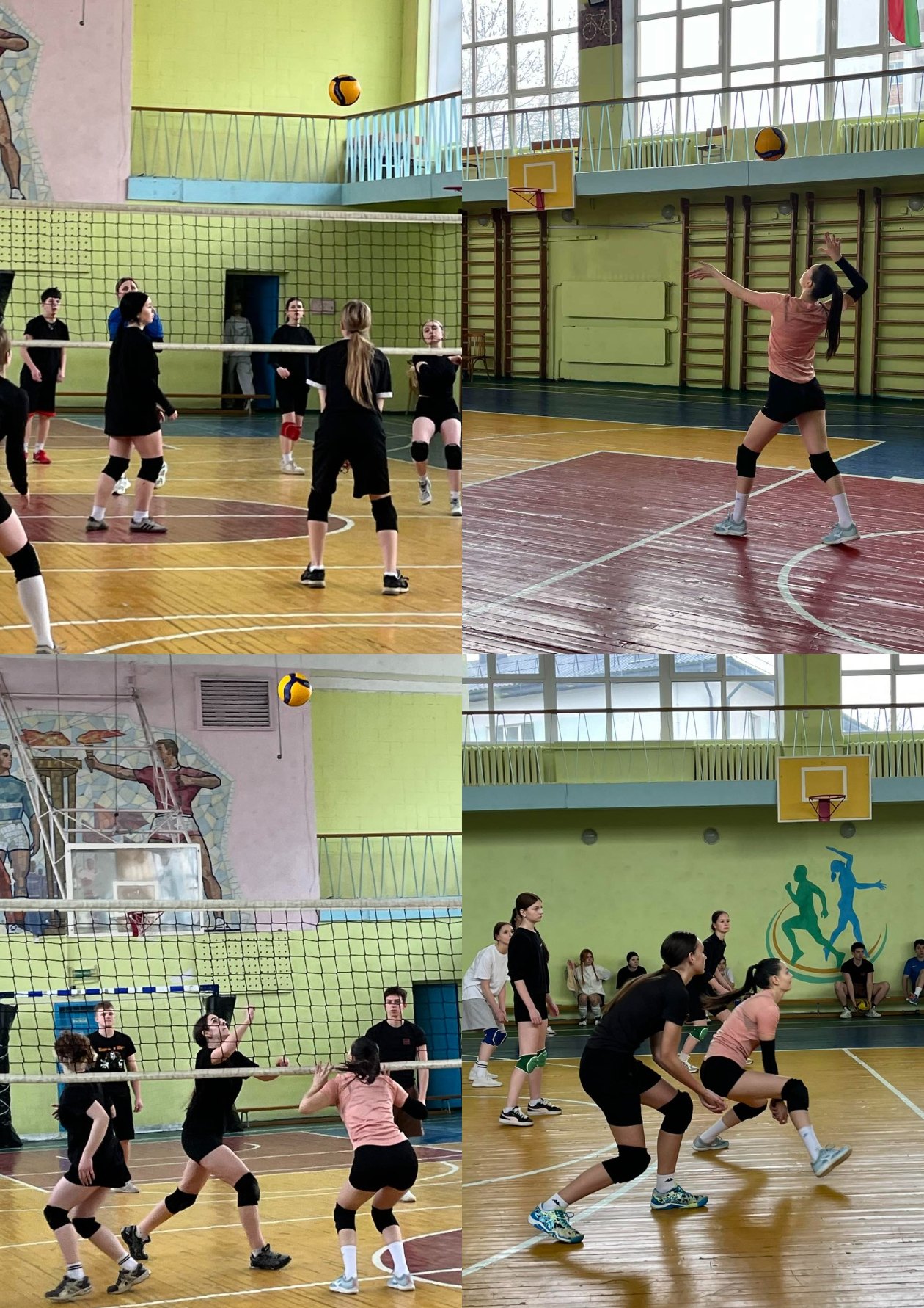 Дружеская встреча по волейболу