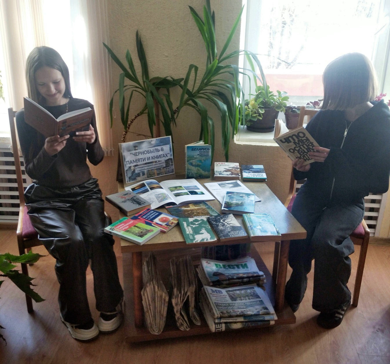 Книжная выставка "Чернобыль в памяти и книгах"